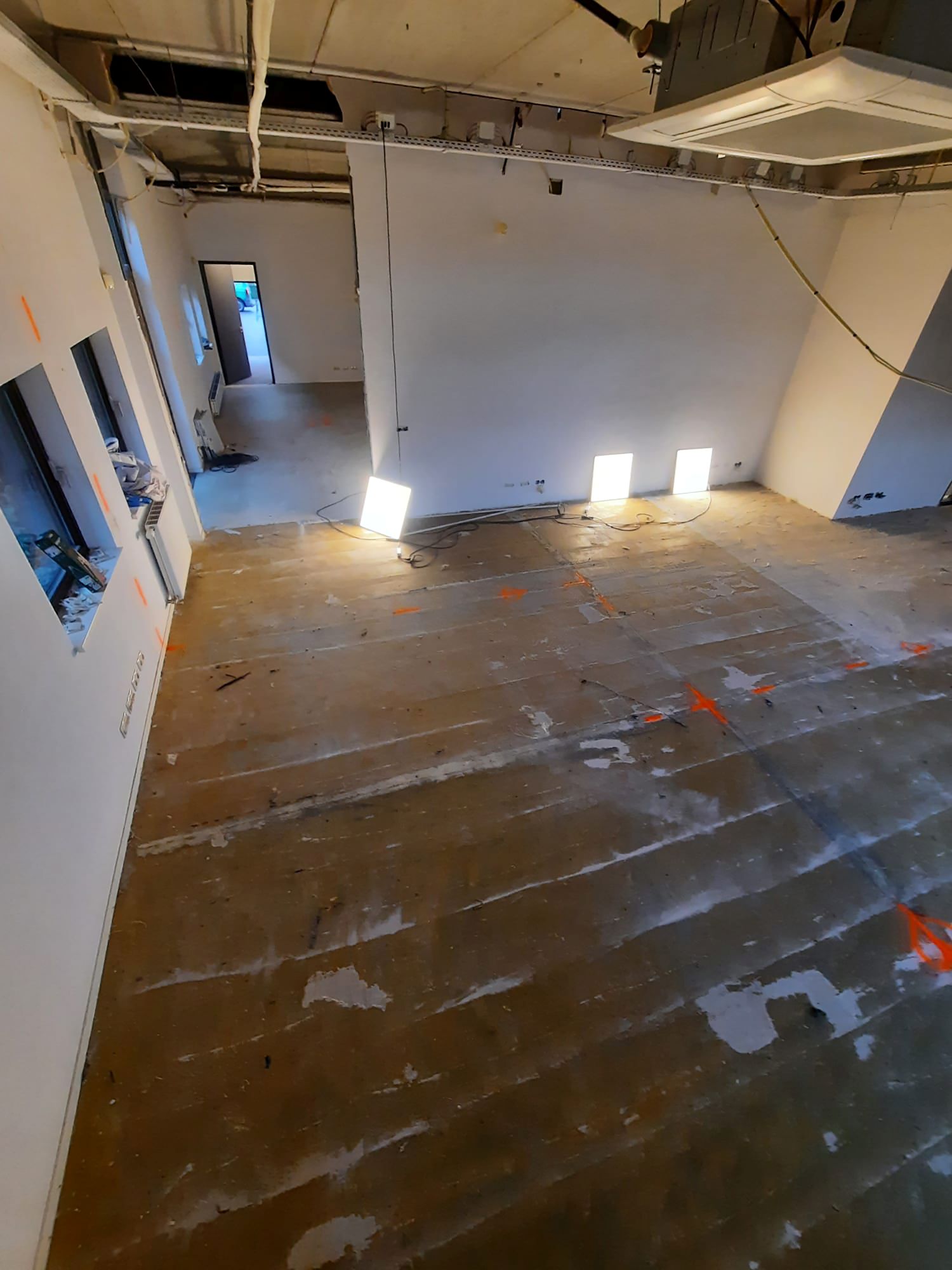 Situatie na sloopwerkzaamheden OSS Lichtenberg